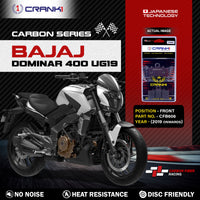 Carbon Brake Pads For Bajaj Dominar 400 UG19 (2019 Onwards) - Front - CFB606 - 1 Set