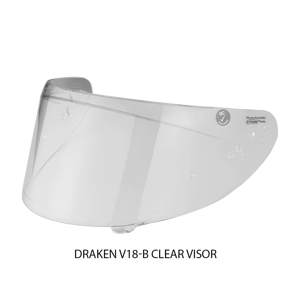 AXXIS V18-B VISOR- CLEAR