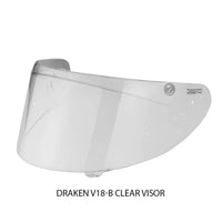 AXXIS V18-B VISOR- CLEAR