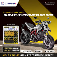 Ceramic Brake Pads For Ducati Hypermotard 939 - Front - CRM0709 - 2 Sets