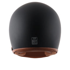 Axor Retro Moto-X Helmet Dull Black