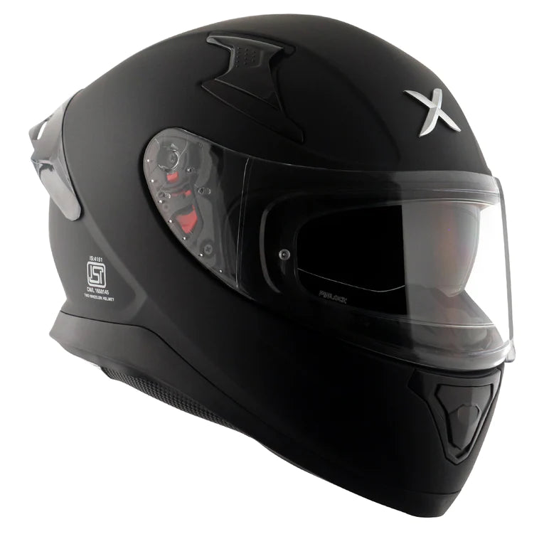 APEX SOLID HELMET MATT BLACK