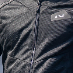 LS2 BREEZE JACKET - BLACK - CE CLASS A CERTIFIED JACKET