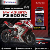 Carbon Brake Pads For MV Agusta F3 800 RC - Front - CFB744 - 2 Sets