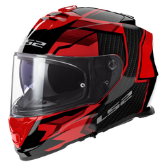 LS2 STORM II TRACKER BLACK RED
