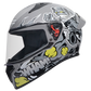 THUNDER PISTON D10 DECOR WITH SPOILER WITH EXTRA TINTED VISOR