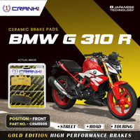 Ceramic Brake Pads For BMW G 310 R - Front - CRM8609 - 1 Set