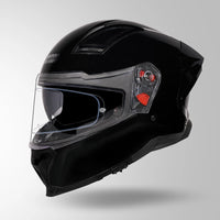 STUDDS Helios Solid Gloss Black Helmet