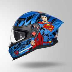 STUDDS HELIOS SUPERMAN EDITION BLUE N1-BLUE