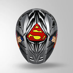 STUDDS HELIOS SUPERMAN EDITION SILVER N1-BLUE