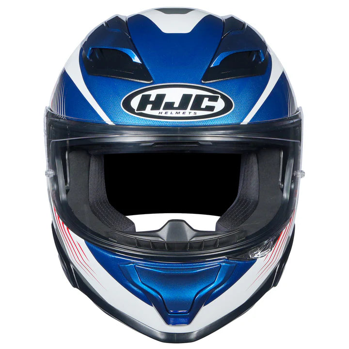 hjc blue white helmet HJC F71 (F7X) Catos Helmet – HELMETWALA.COM