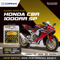 Ceramic Brake Pads For Honda CBR 1000RR SP (2018) - Front - CRM1309 - 2 Sets