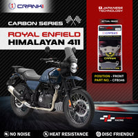 Carbon Brake Pads For Royal Enfield Himalayan 411 - Front - CFB346 - 1 Set