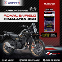 Carbon Brake Pads For Royal Enfield Himalayan 450 - Rear - CFB312 - 1 Set