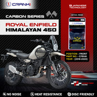 Carbon Brake Pads For Royal Enfield Himalayan 450 (2018-2020) - Front - CFB181 - 1 Set