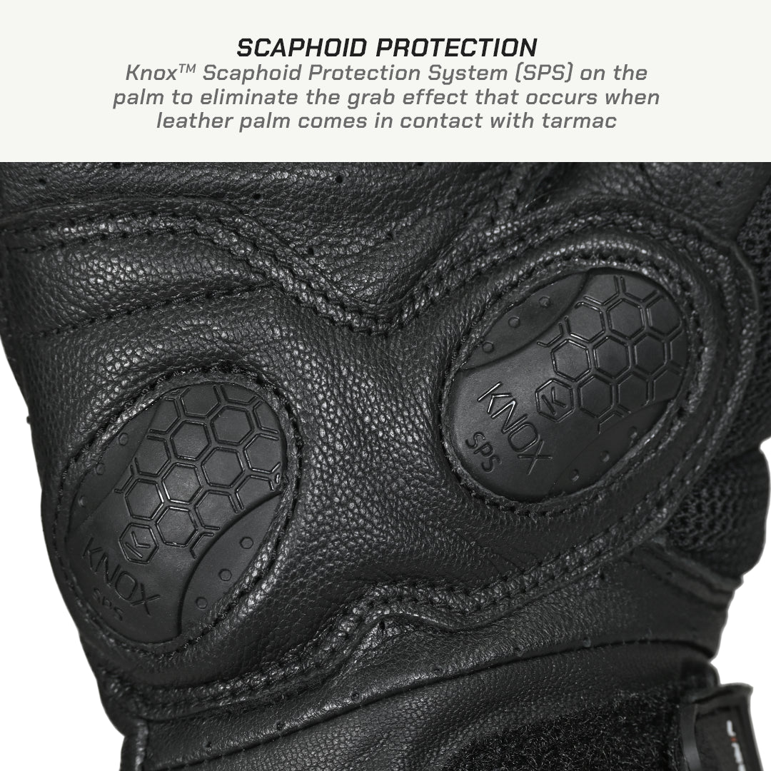 VIATERRA HOLESHOT – SHORT MOTORCYCLE RIDING GLOVES FOR MEN (GUNMETAL)