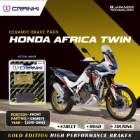 Ceramic Brake Pads For Honda Africa Twin (2016-2019) - Front - CRM679 - 2 Sets