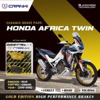 Ceramic Brake Pads For Honda Africa Twin (2016-2019) - Rear - CRM361 - 1 Set