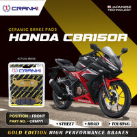 Ceramic Brake Pads For Honda CBR150R - Front - CRM771 - 1 Set
