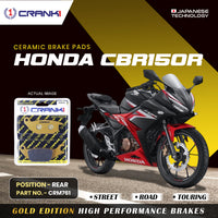 Ceramic Brake Pads For Honda CBR150R - Rear - CRM761 - 1 Set