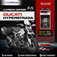 Carbon Brake Pads For Ducati Hyperstrada (2013-2015) - Rear - CFB662 - 1 Set