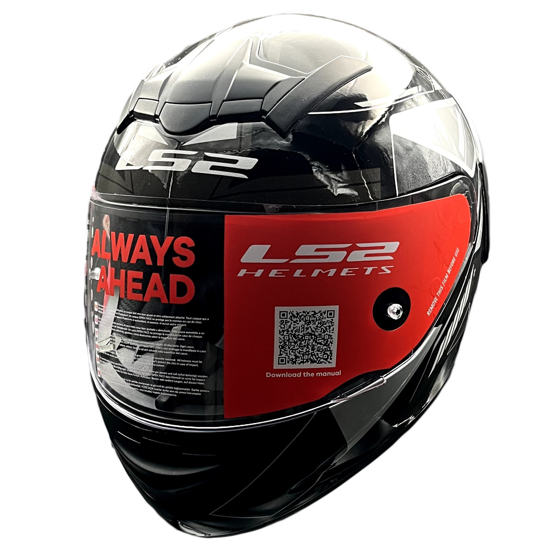 LS2 FF352 ROOKIE BETHA BLACK GREY