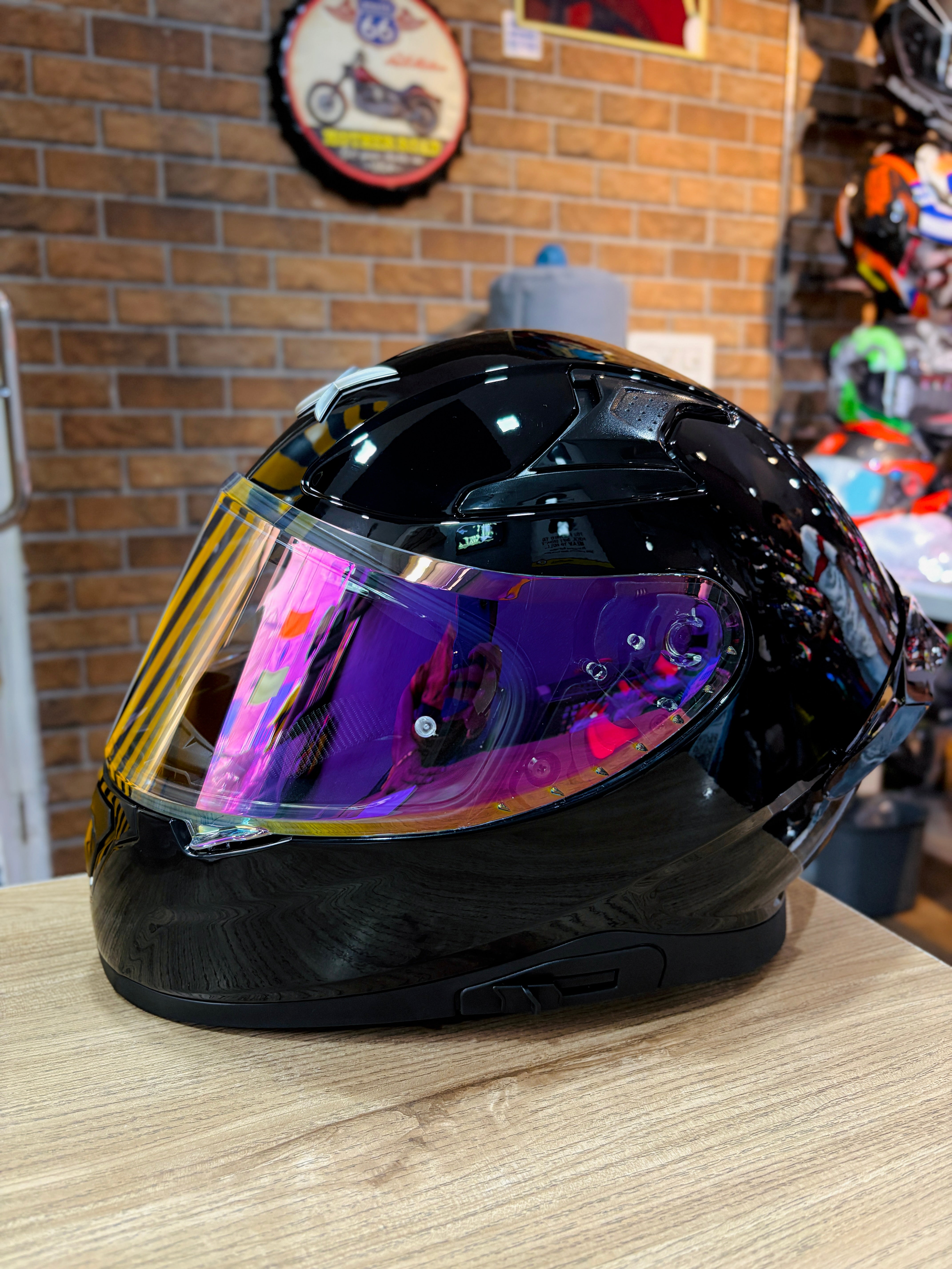 AXOR APEX NIGHT VISION VISOR CHAROITE PURPLE PIN LOCK READY