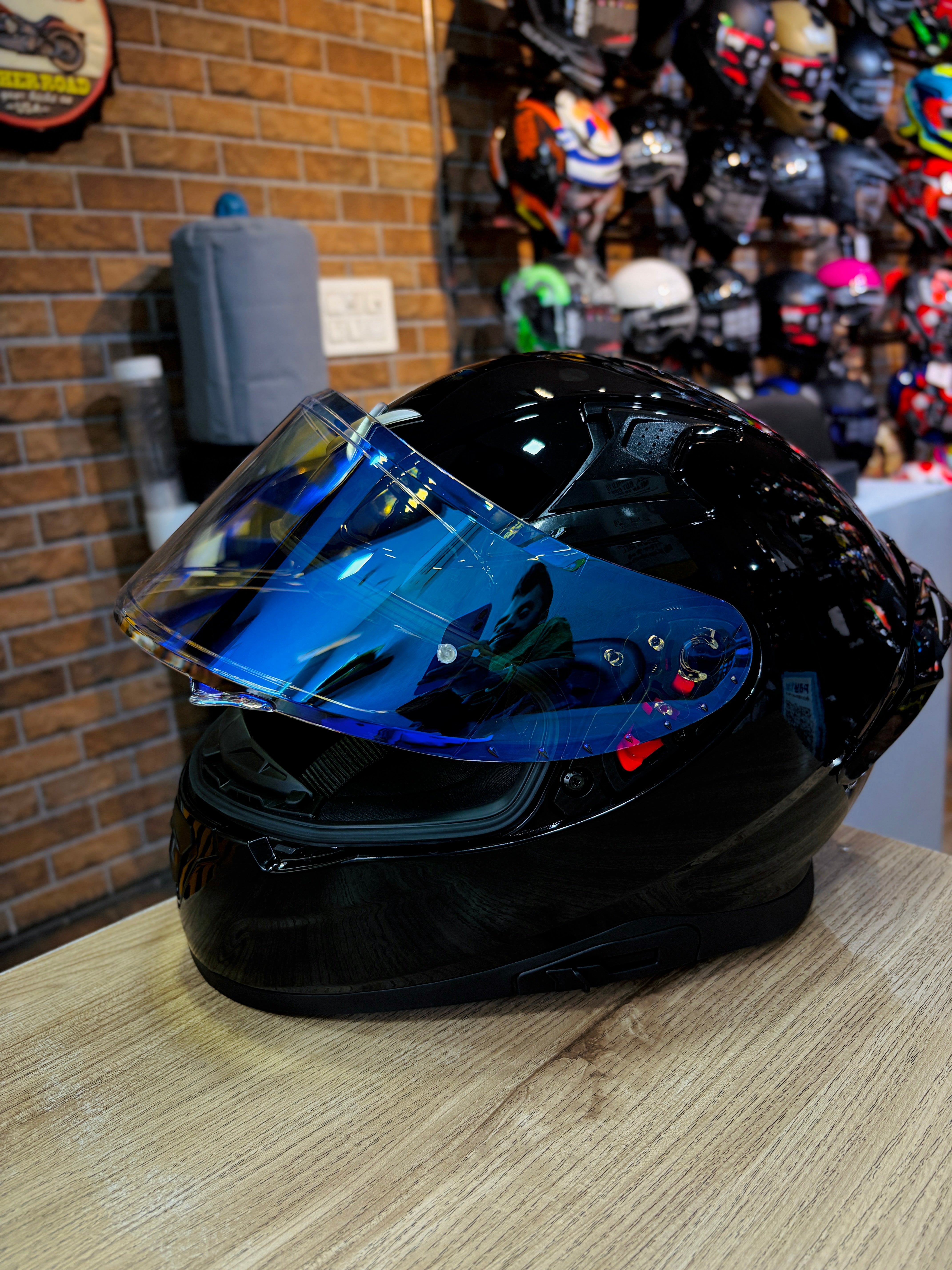 AXOR APEX NIGHT VISION VISOR ULTRA BLUE PIN LOCK READY