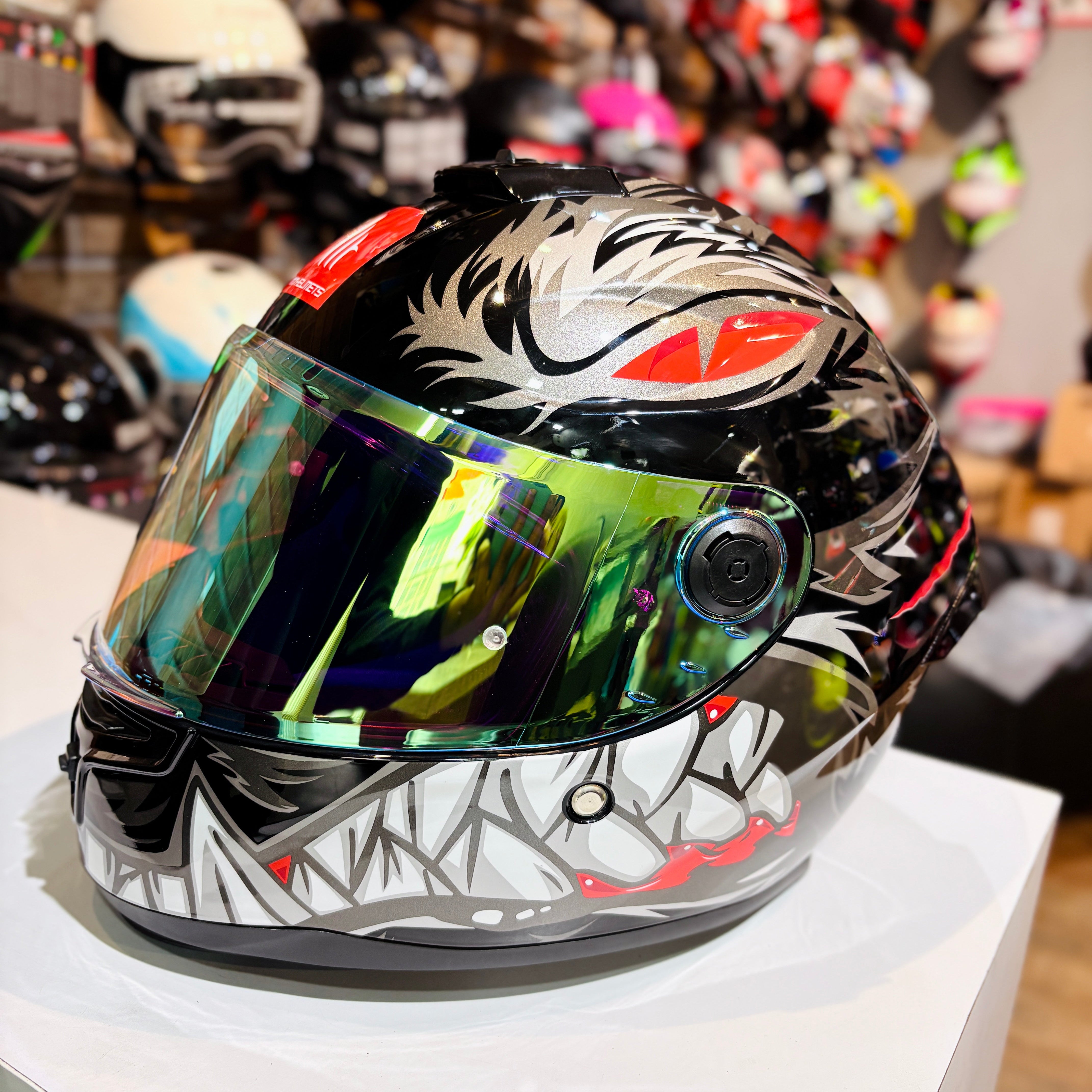 MT V14 B DAY NIGHT VISOR NIGHT VISION FLUORITE GREEN REPLICA