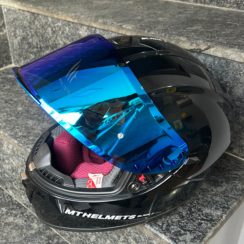 AUTOTRUMP Replacement visor for MT V14 DAY NIGHT VISOR NIGHT VISION (BLUE)