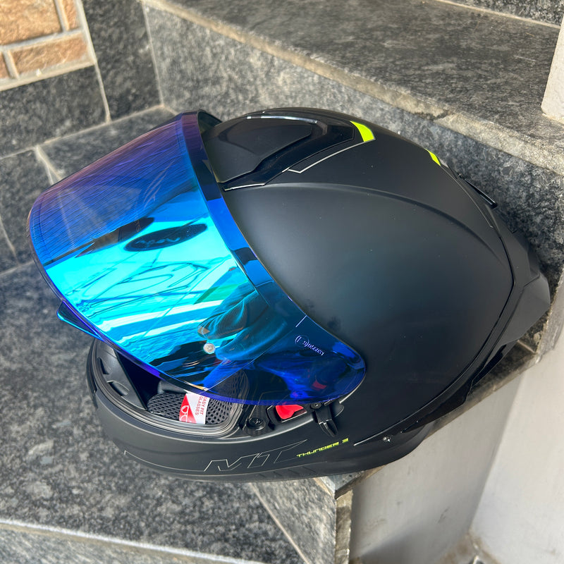 AUTOTRUMP Replacement visor for MT V12 DAY NIGHT VISOR NIGHT VISION (BLUE)