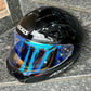 AUTOTRUMP Replacement visor for AXXIS DRAKEN V-18C DAY NIGHT VISOR NIGHT VISION (ULTRA BLUE)