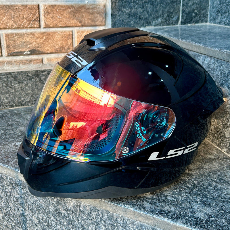 AUTOTRUMP Replacement visor for LS2 FF352 FLASH DAY NIGHT VISOR NIGHT VISION (FUEL)