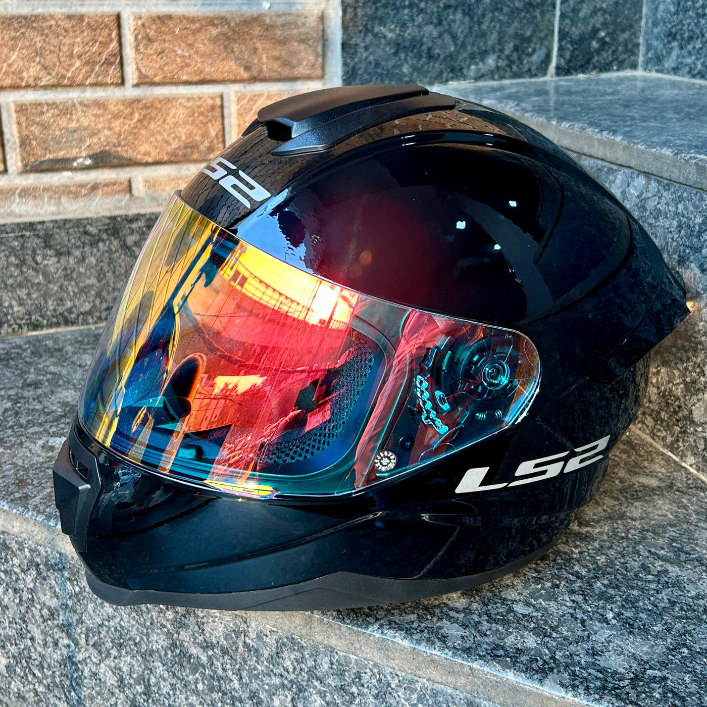 LS2 FF352 FLASE DAY NIGHT VISOR NIGHT VISION (FUEL)