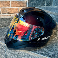 AUTOTRUMP Replacement visor for LS2 FF352 FLASH DAY NIGHT VISOR NIGHT VISION (FUEL)