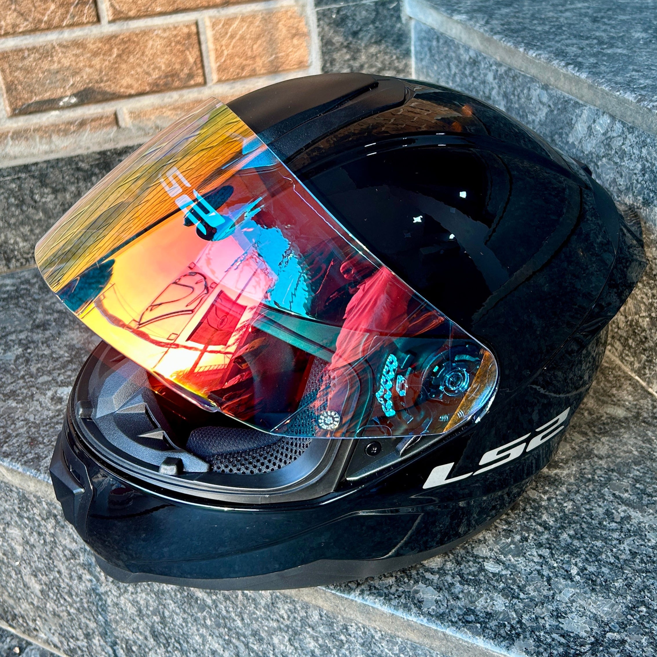 LS2 FF352 FLASE DAY NIGHT VISOR NIGHT VISION (FUEL)