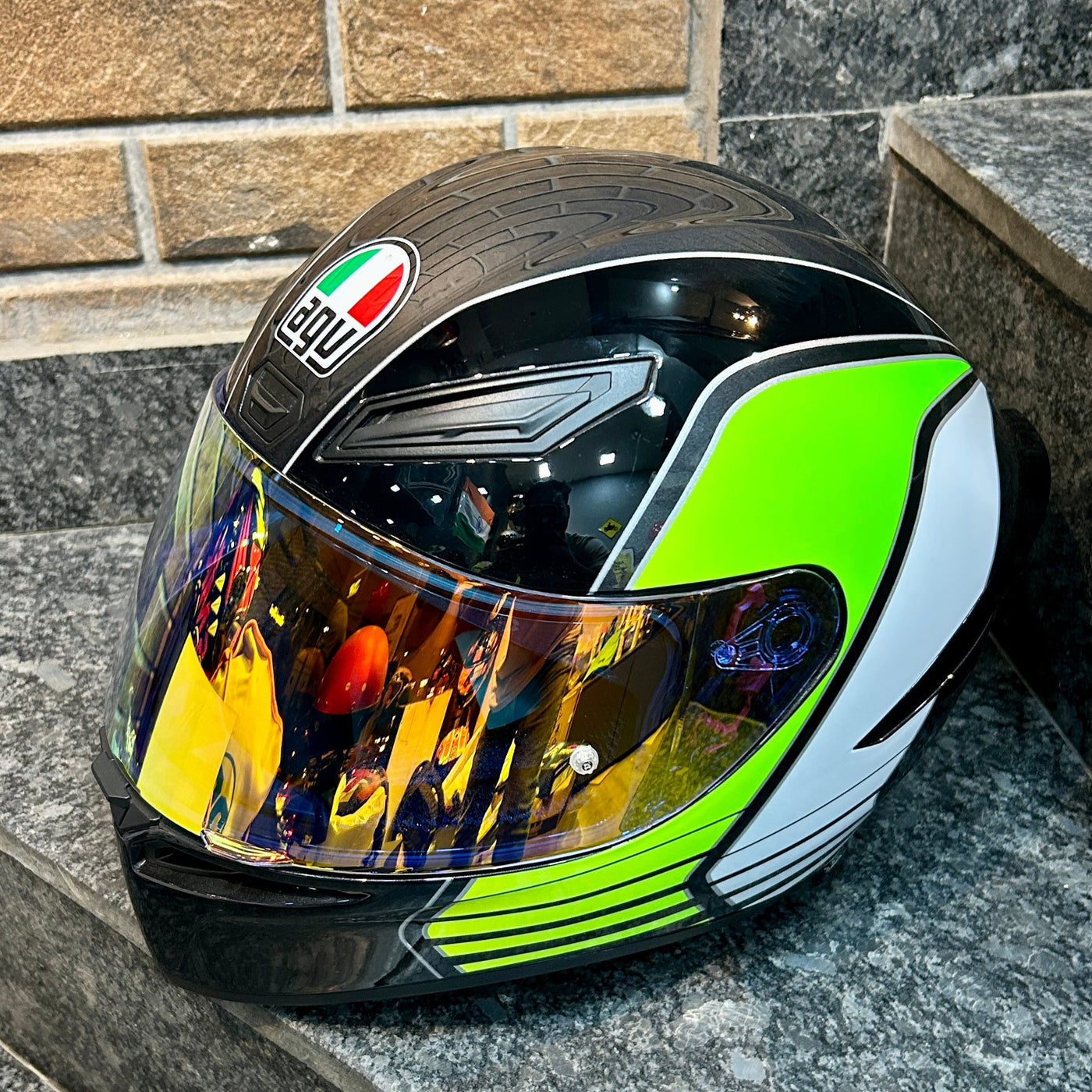 AUTOTRUMP Replacement visor for AGV DAY NIGHT ( FUEL )