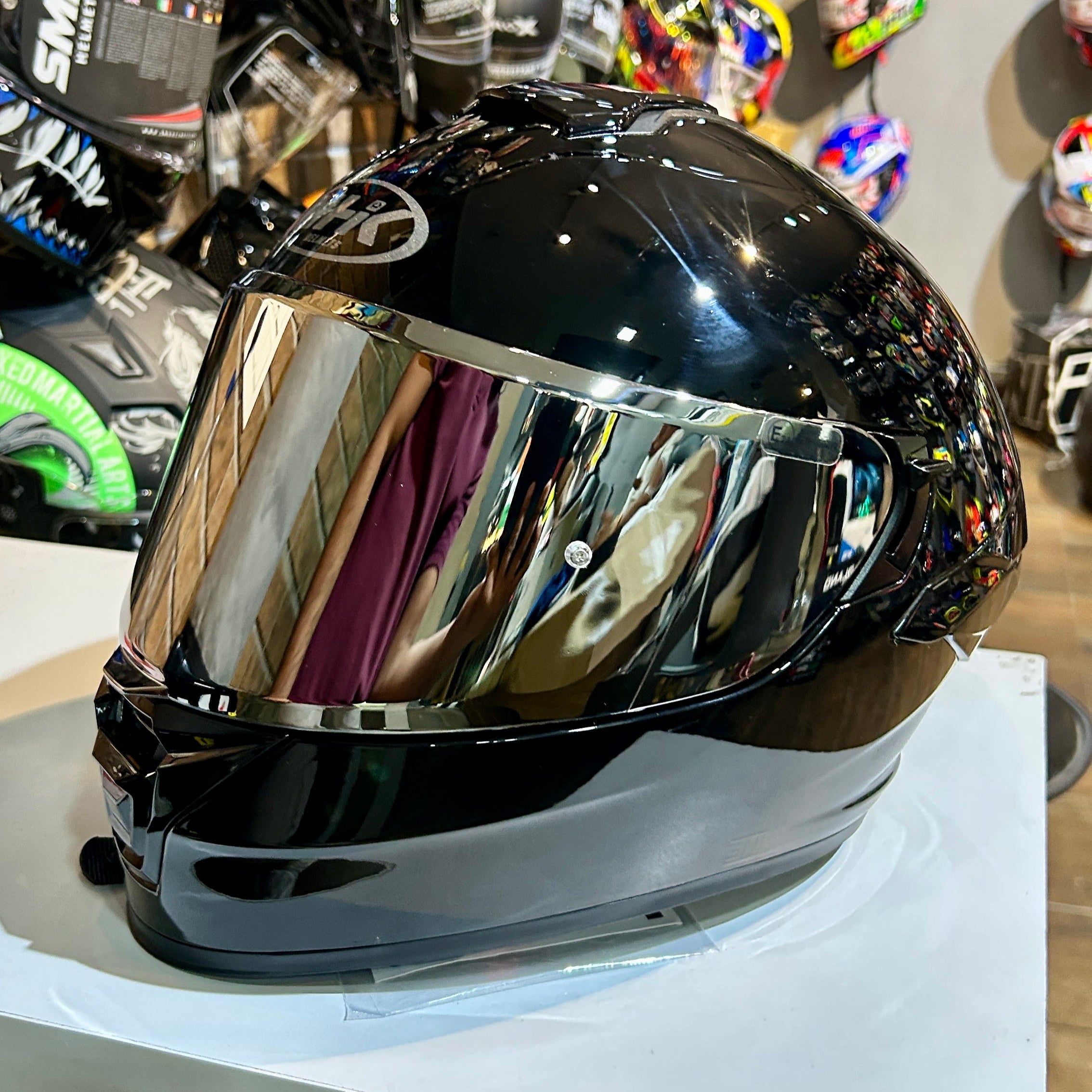 NHK K5R visor (SILVER)