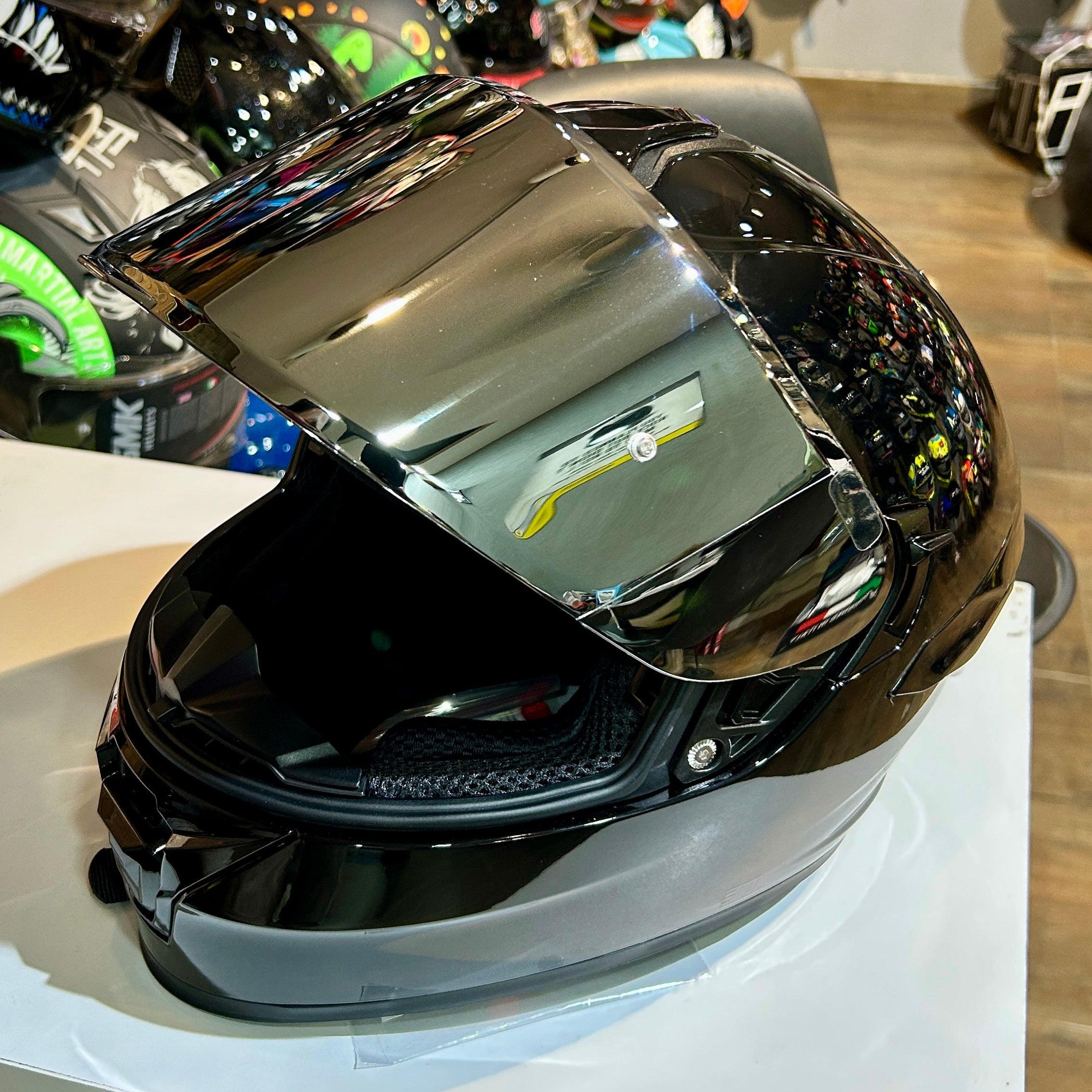 NHK K5R visor (SILVER)