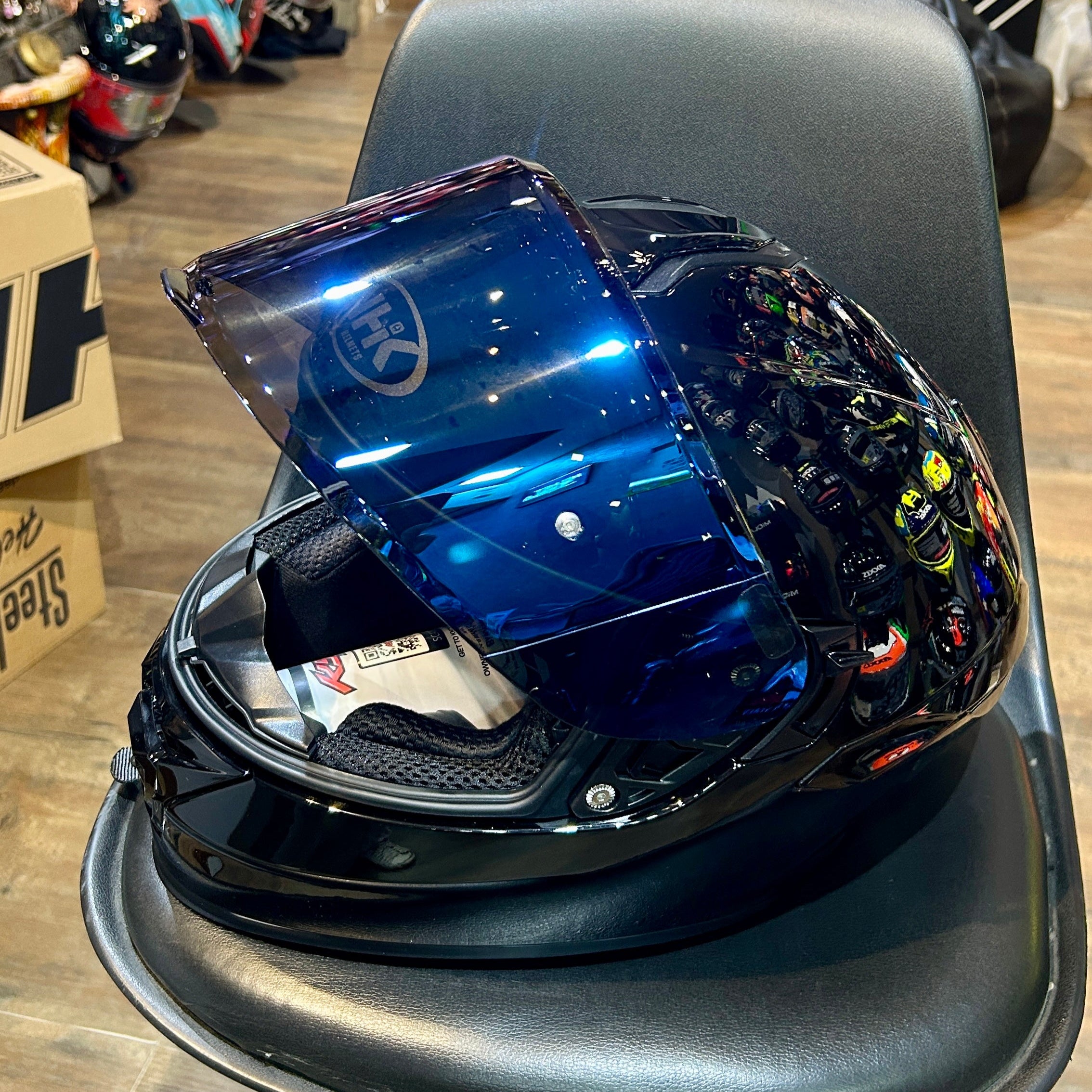 NHK K5R visor (SKY BLUE)