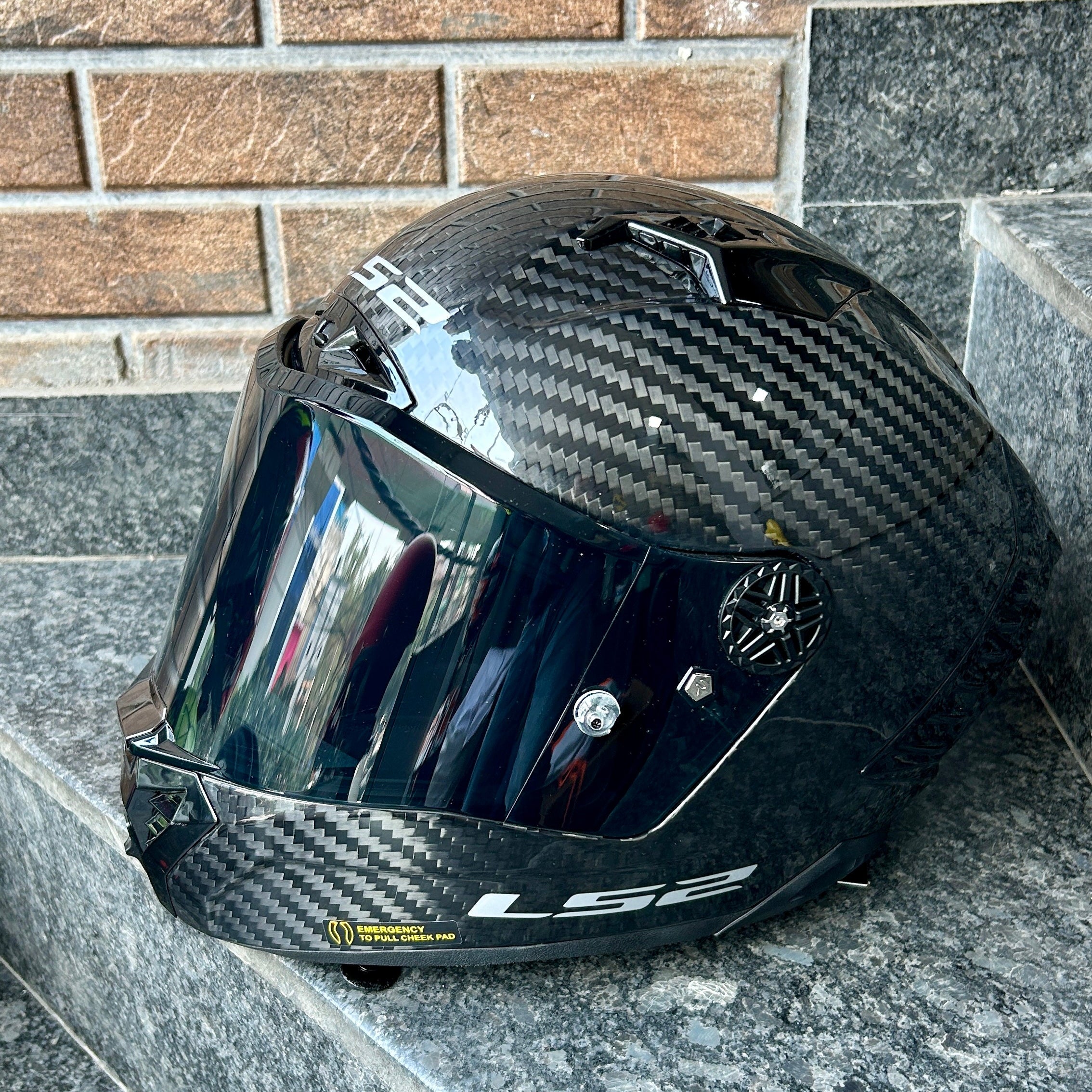 LS2 FF 805 THUNDER PLUS DARK SMOKE VISOR REPLICA