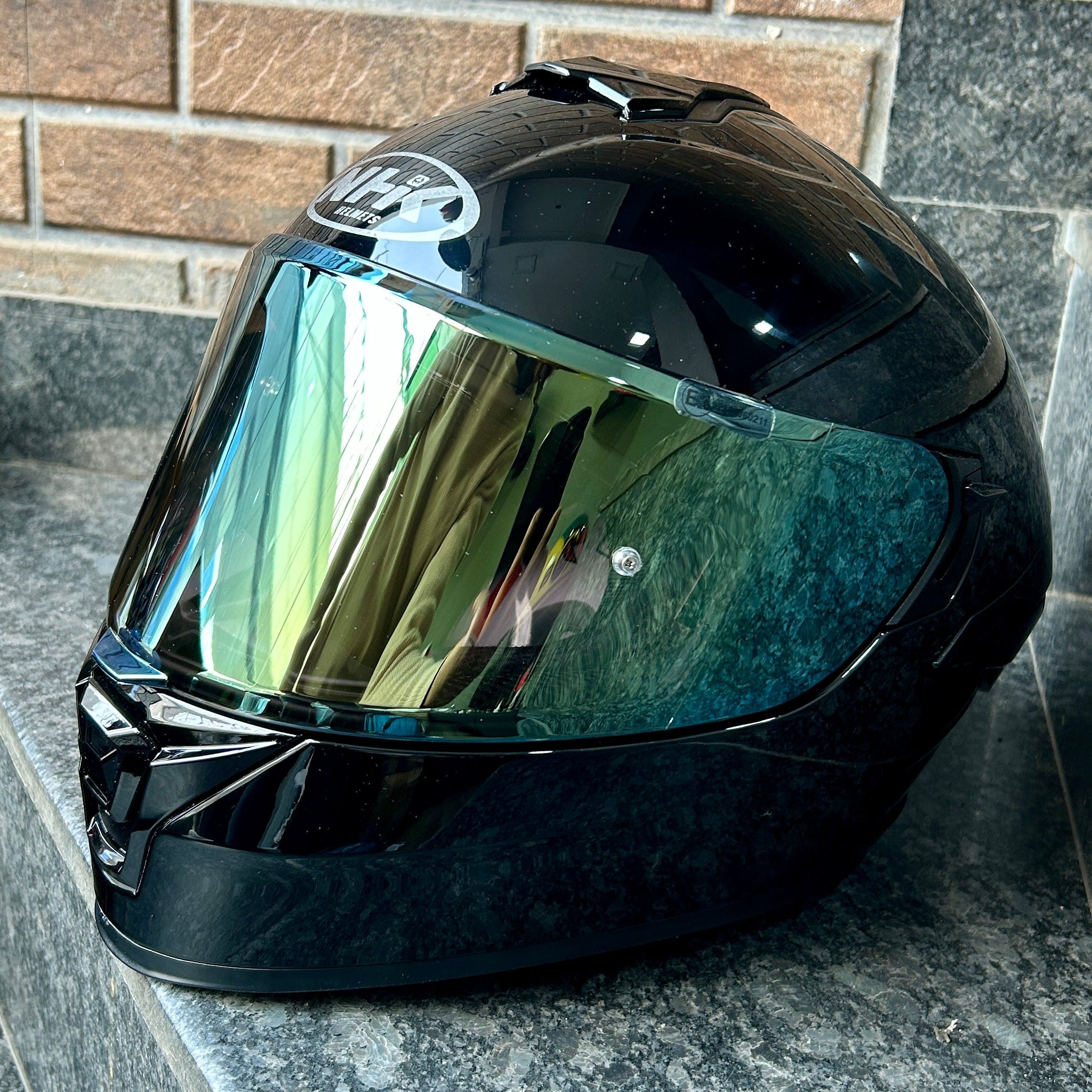 NHK K5R DAY NIGHT VISOR (GOLD)