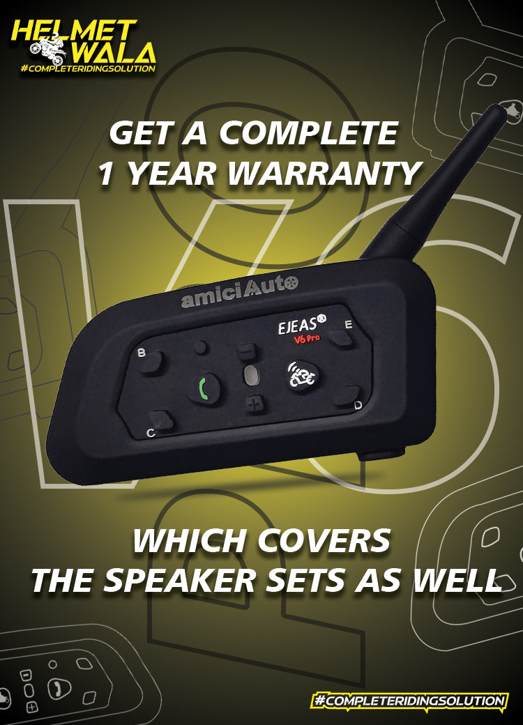 Helmet Intercom V6 Pro – - Main Image