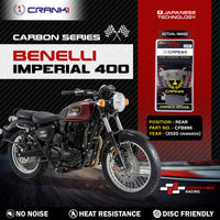 Carbon Brake Pads For Benelli Imperial 400 (2020 Onwards) - Rear - CFB896 - 1 Set