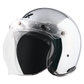 Retro Jet Chrome Helmet