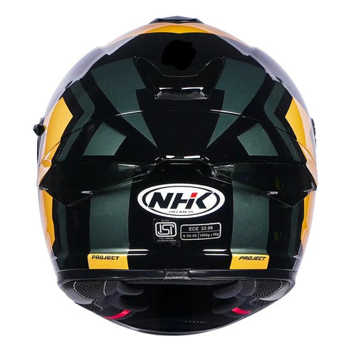 NHK K5R SHIELD BL/GOLD