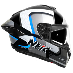 NHK K5R RETRO BL/SILVER BLUE
