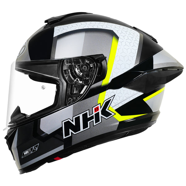 NHK K5R RETRO BL/SILVER YELLOW
