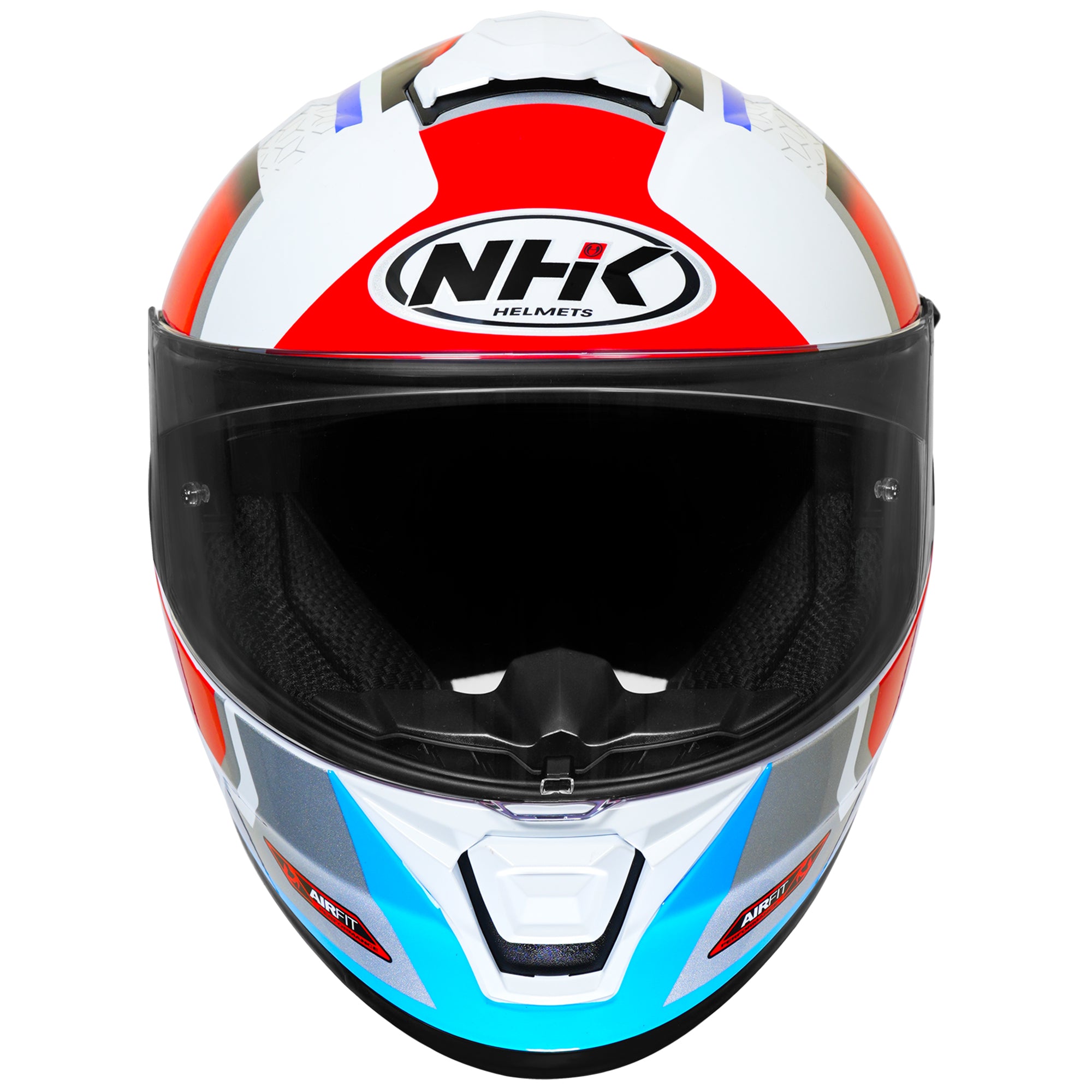 NHK K5R RETRO WHITE/RED BLUE