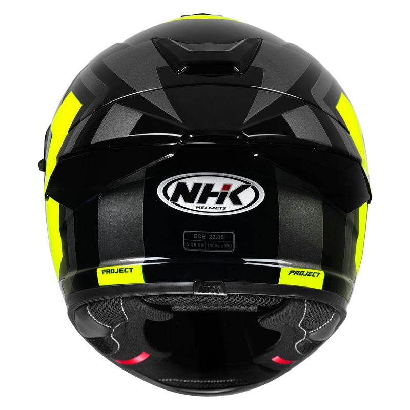 NHK K5R SHIELD BL/YELLOW